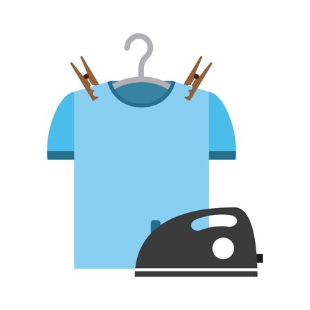 laundry service design, vector illustration   graphicのイラスト素材