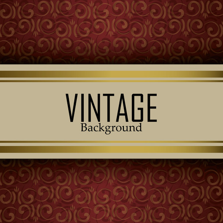 Vintage retro background, vector illustration  のイラスト素材