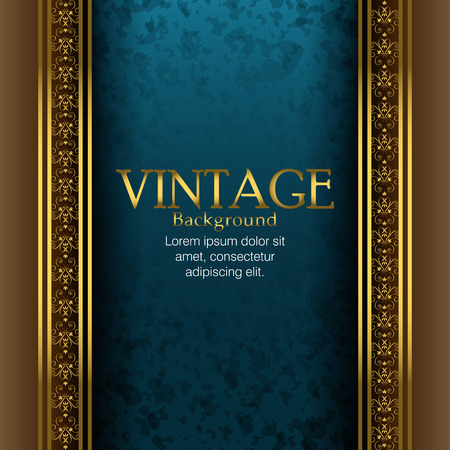 Vintage retro background, vector illustration  のイラスト素材