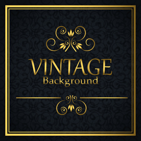 Vintage retro background, vector illustration のイラスト素材