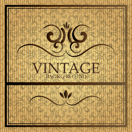 Vintage retro background, vector illustration のイラスト素材