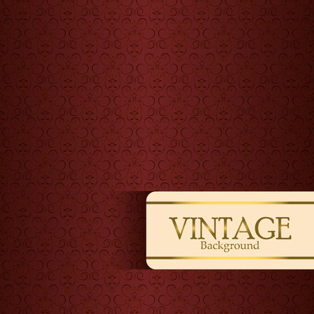 Vintage retro background, vector illustration のイラスト素材