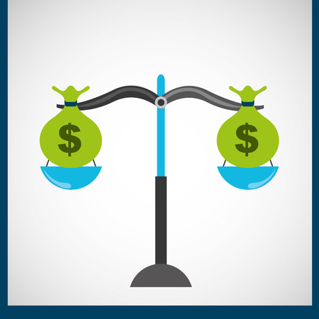 money infographic design, vector illustration   graphicのイラスト素材