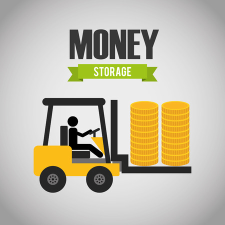 economy and savings design, vector illustration   graphicのイラスト素材