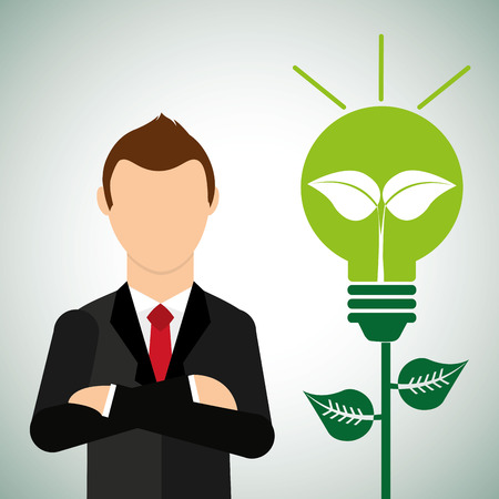 eco friendly design, vector illustration eps10 graphicのイラスト素材