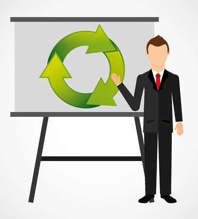 eco friendly design, vector illustration eps10 graphicのイラスト素材