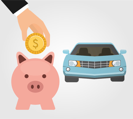 monetary investment design, vector illustration eps10 graphicのイラスト素材