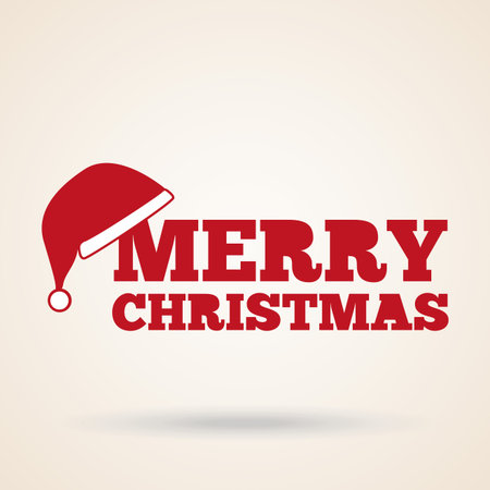 happy merry christmas design, vector illustration eps10 graphicのイラスト素材