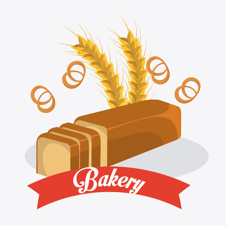Bakery,desserts and milk bar design, vector illustrationのイラスト素材