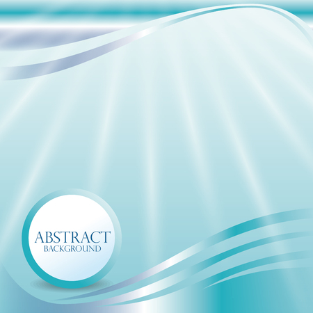 Blue and white waves colorful background design, vector illustration.のイラスト素材