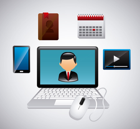 social media design, vector illustration eps10 graphicのイラスト素材