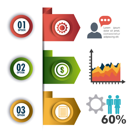 World connections, business and multimedia infographic design.のイラスト素材
