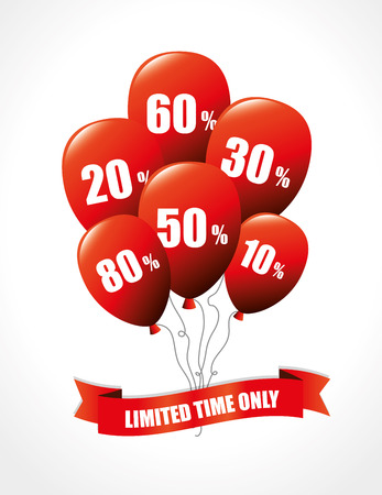 Big sale discounts and offers shopping design, vector illustration.のイラスト素材