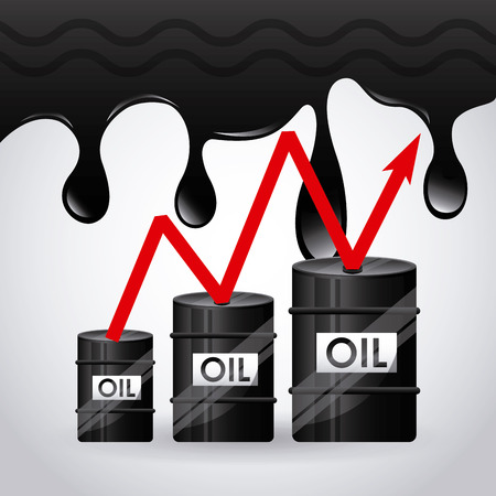 oil prices design, vector illustration eps10 graphicのイラスト素材