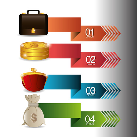 Money and business graphic design, vector illustration eps 10.のイラスト素材