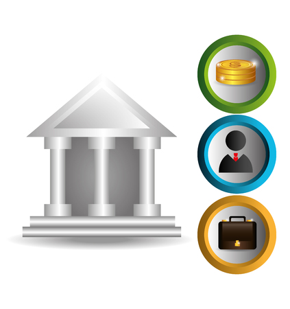 Money and business graphic design, vector illustration eps 10.のイラスト素材