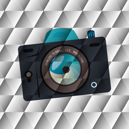 Photography and camera vintage design, vector illustration.のイラスト素材