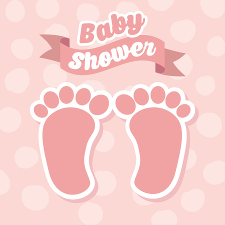 baby shower design, vector illustration eps10 graphicのイラスト素材