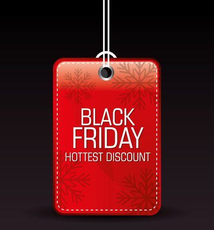 Shopping black friday day discounts, vector illustration eps 10のイラスト素材