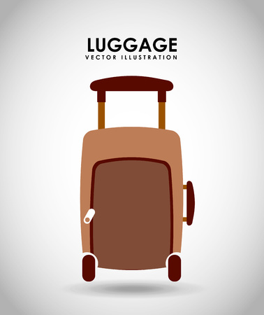 suitcase travel design, vector illustration eps10 graphicのイラスト素材
