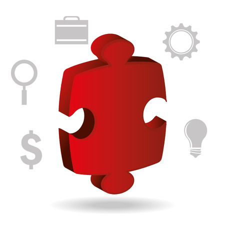 Business solutions graphic design, vector illustration eps10.のイラスト素材