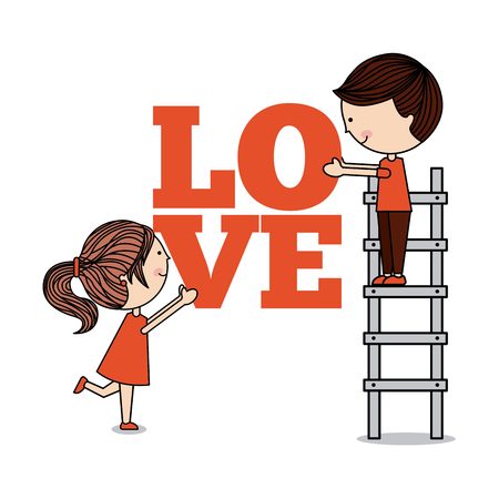 love card design, vector illustration eps10 graphicのイラスト素材