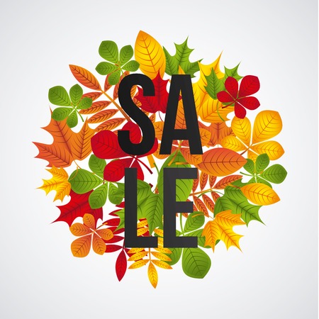 autum season design, vector illustration eps10 graphicのイラスト素材