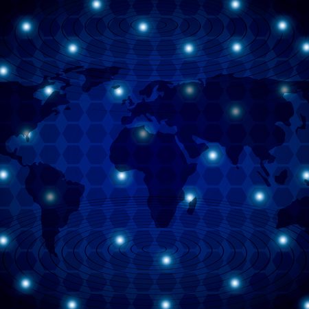 tech world design, vector illustration eps10 graphicのイラスト素材