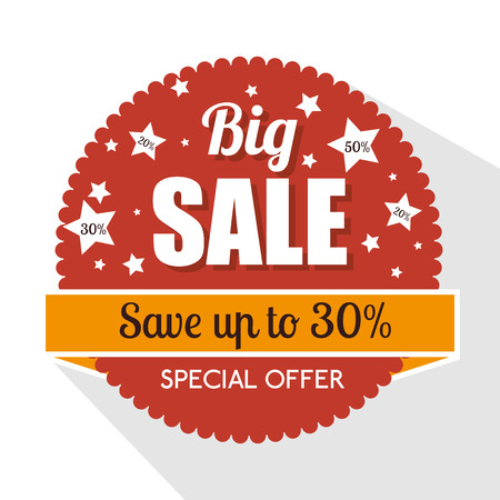 Shopping special offers design, vector illustration eps 10.のイラスト素材