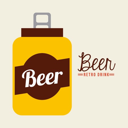 retro drinks design, vector illustration eps10 graphicのイラスト素材