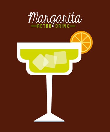 retro drinks design, vector illustration eps10 graphicのイラスト素材