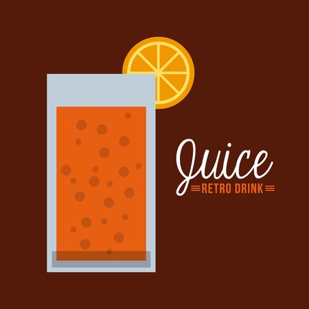 retro drinks design, vector illustration eps10 graphicのイラスト素材