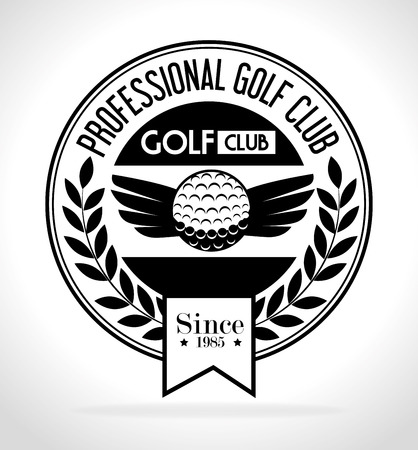 Golf sport design theme, vector illustration eps 10.のイラスト素材