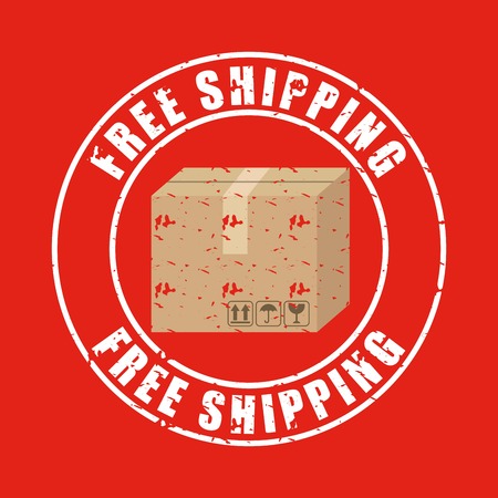 delivery service design, vector illustration eps10 graphicのイラスト素材