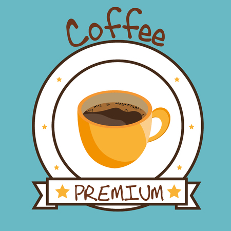 delicious coffee design, vector illustration eps10 graphicのイラスト素材