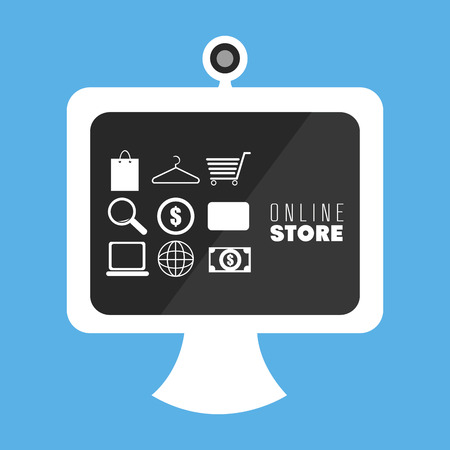 electronic commerce design, vector illustration eps10 graphicのイラスト素材