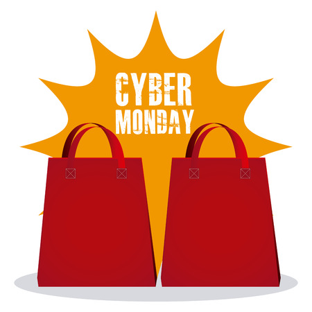 cyber monday design, vector illustration   graphicのイラスト素材