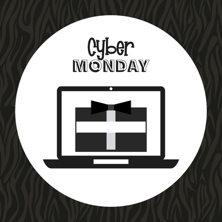 cyber monday design, vector illustration   graphicのイラスト素材
