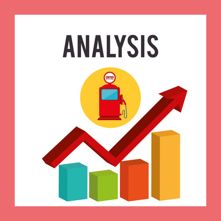 petroleum industry design, vector illustration  のイラスト素材
