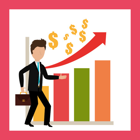 stock exchange design, vector illustration  のイラスト素材