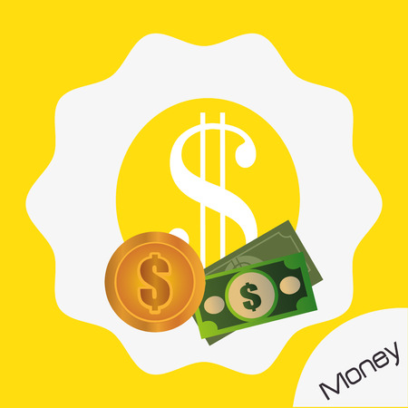 Money and electronic payment design のイラスト素材