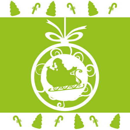 happy merry christmas design のイラスト素材