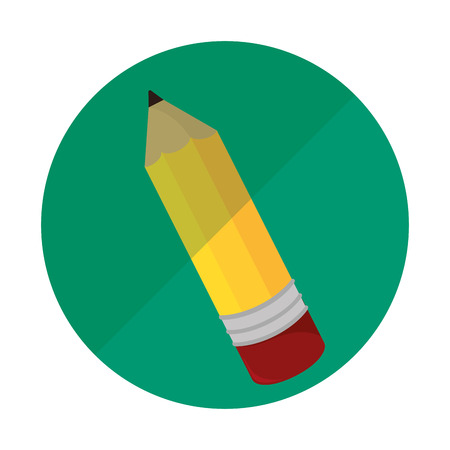school supplies icon design のイラスト素材