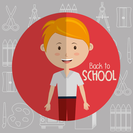 back to school design のイラスト素材
