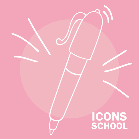 school icons design, vector illustration eps10 graphicのイラスト素材
