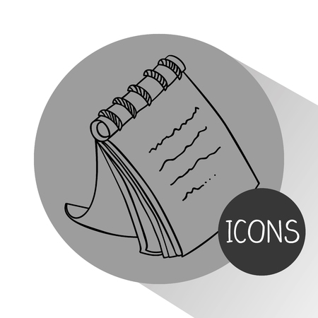 school icons design, vector illustration eps10 graphicのイラスト素材