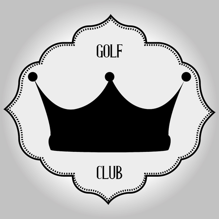 golf club design, vector illustration eps10 graphicのイラスト素材