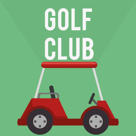 golf club design, vector illustration eps10 graphicのイラスト素材