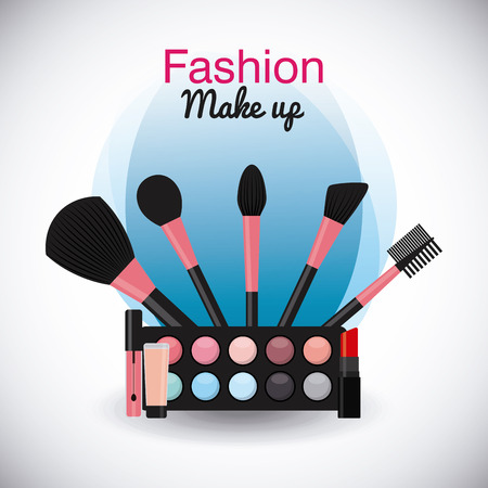 fashion make-up design, vector illustration eps10 graphicのイラスト素材