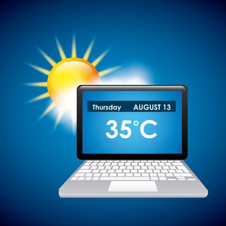 online weather design, vector illustration eps10 graphicのイラスト素材